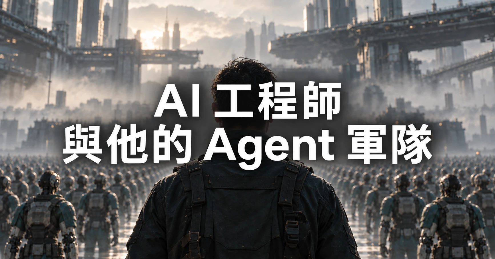 AI 工程師與他的 Agent 軍隊:工程師面向霧中的機械士兵隊列